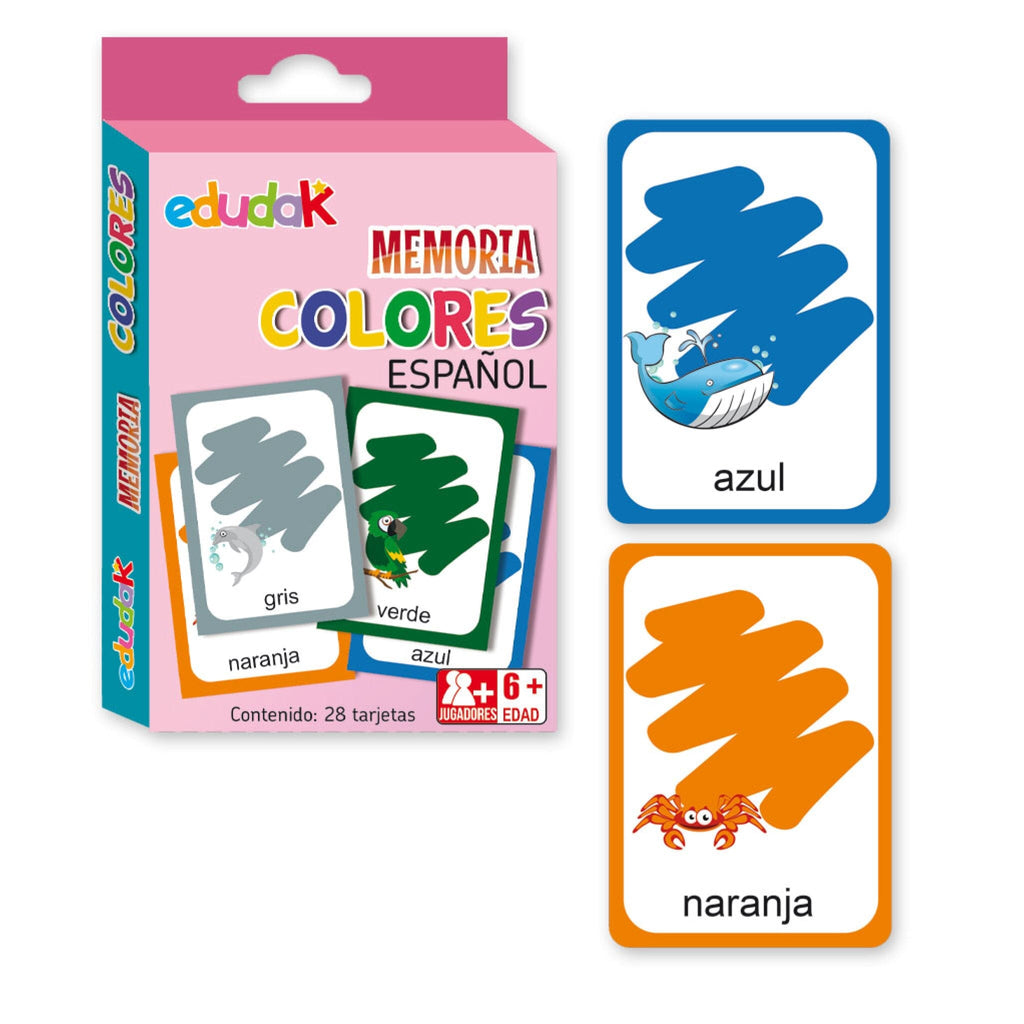 MEMORIA COLORES (ESPAÑOL)