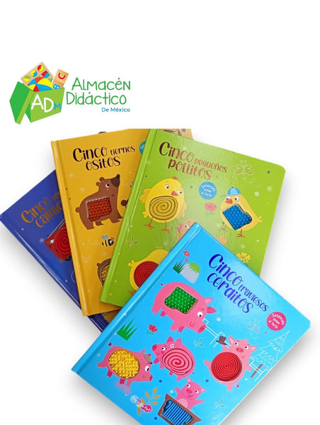LIBRO - CINCO TIERNOS OSITOS