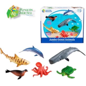 ANIMALES DEL OCEANO JUMBO
