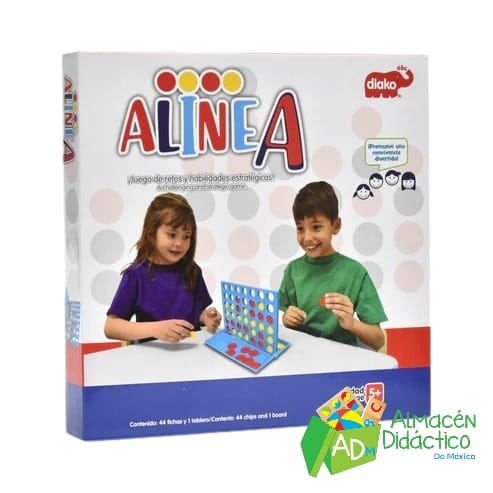 ALINEA 4 JUEGO DE MESA PARA NIÑOS