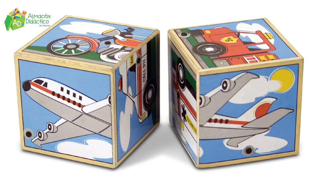 BLOQUES DE SONIDOS CON VEHICULOS - MELISSA & DOUG - VEHICLES