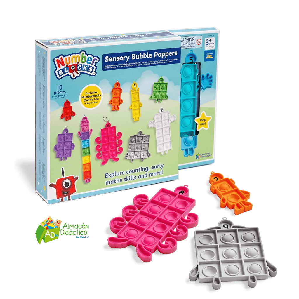BURBUJAS SENSORIALES NUMBERBLOCKS