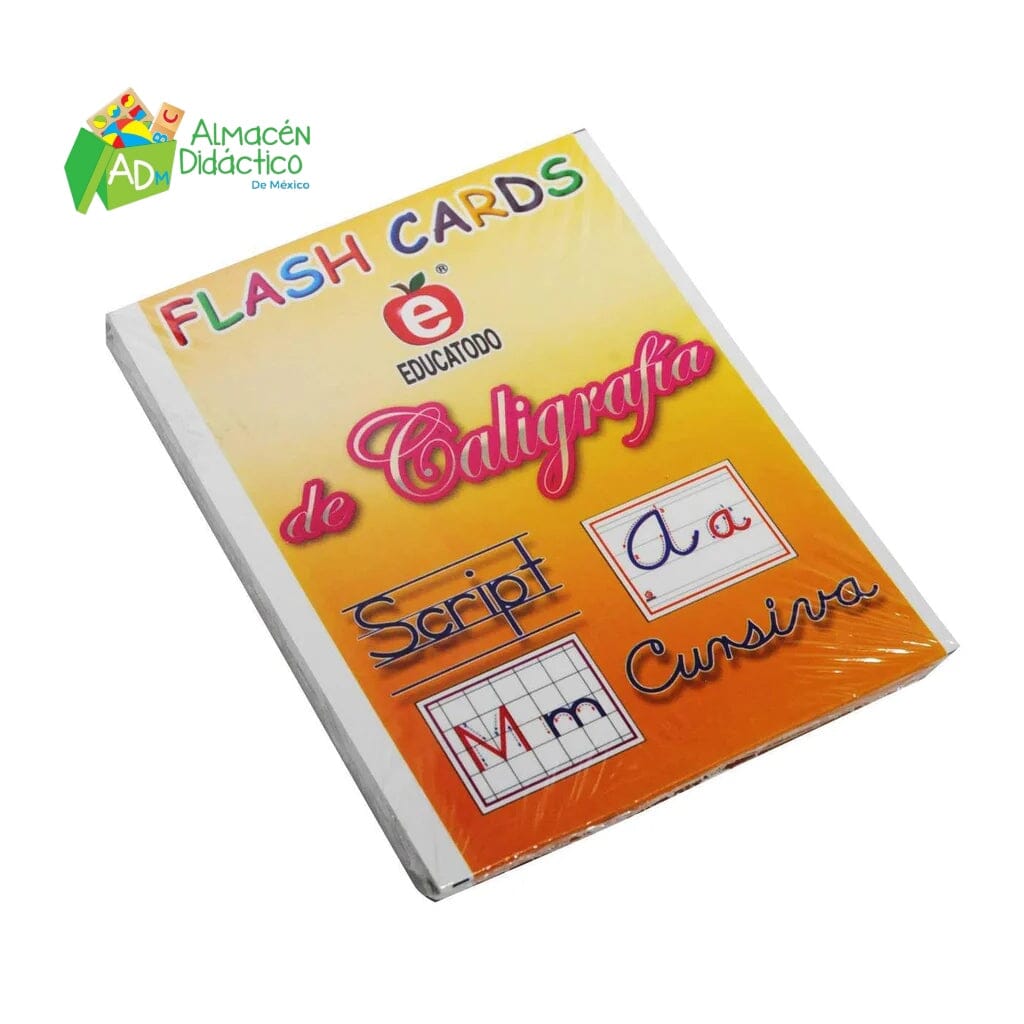 FLASH CARDS DE CALIGRAFIA