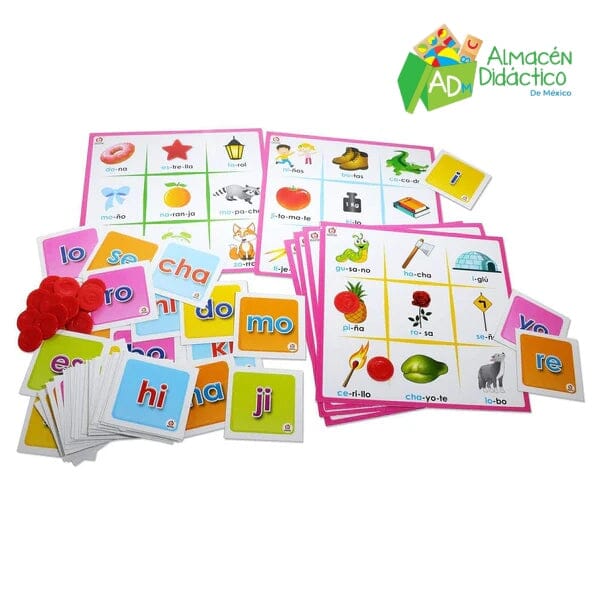 LOTERÍA DE SILABAS