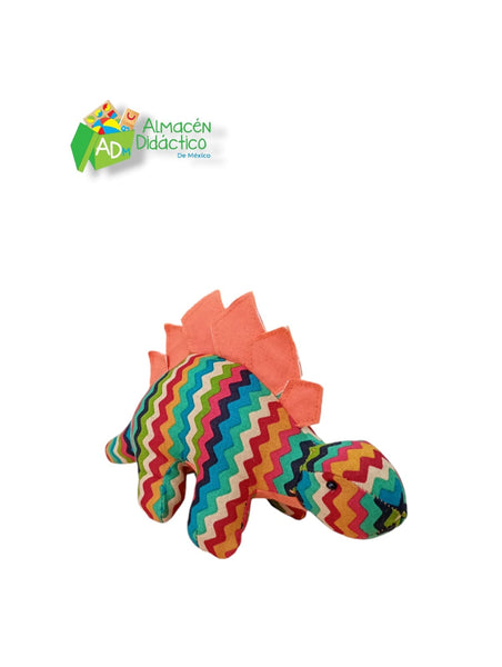 DINOSAURIO MINI DE TELA- MULTI COLOR
