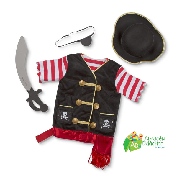 DISFRAZ DE PIRATA - MELISSA & DOUG - PIRATE