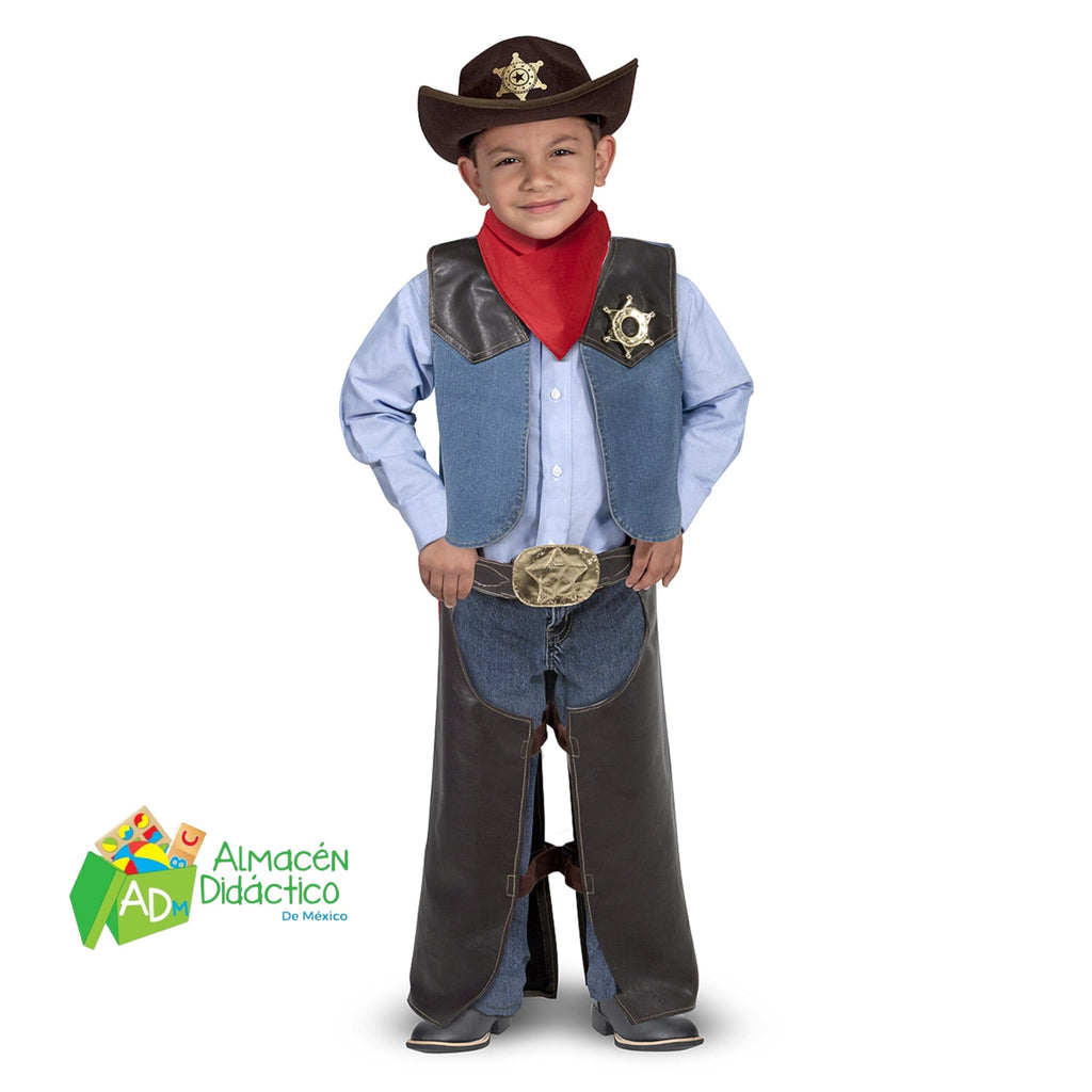 DISFRAZ DE VAQUERO - MELISSA & DOUG - COWBOY