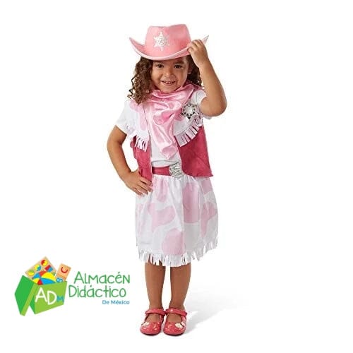 DISFRAZ DE VAQUERA - MELISSA & DOUG - COWGIRL