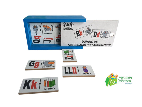 DOMINO DE ABECEDARIO POR ASOCIACIÓN