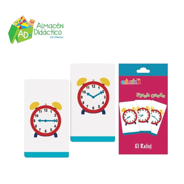 FLASH CARDS RELOJ