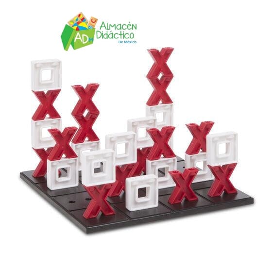 JUEGO DEL GATO EN 3D - MELISSA & DOUG - TIC STAC TOE / STACKABLE NOUGHTS CROSSES GAME