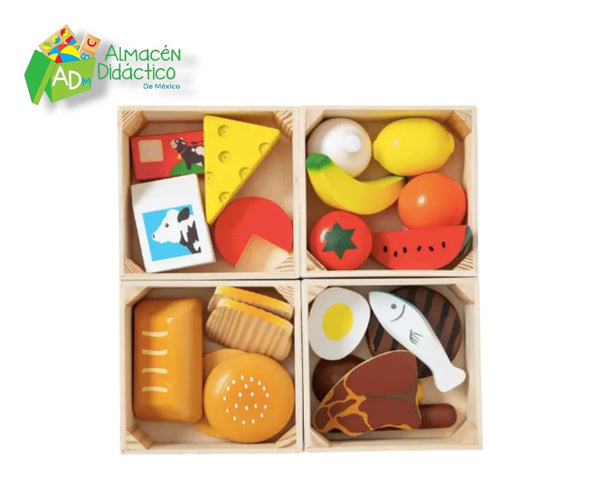 GRUPOS DE ALIMENTOS DE MADERA