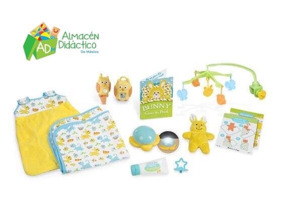 JUEGO HORA DE ACOSTARSE - MELISSA & DOUG - MINE TO LOVE BEDTIME PLAY SET