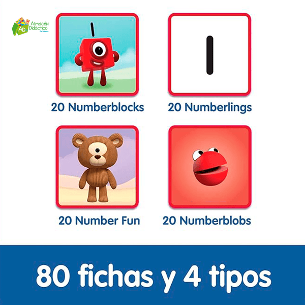 JUEGO DE MEMORIA NUMBERBLOCKS