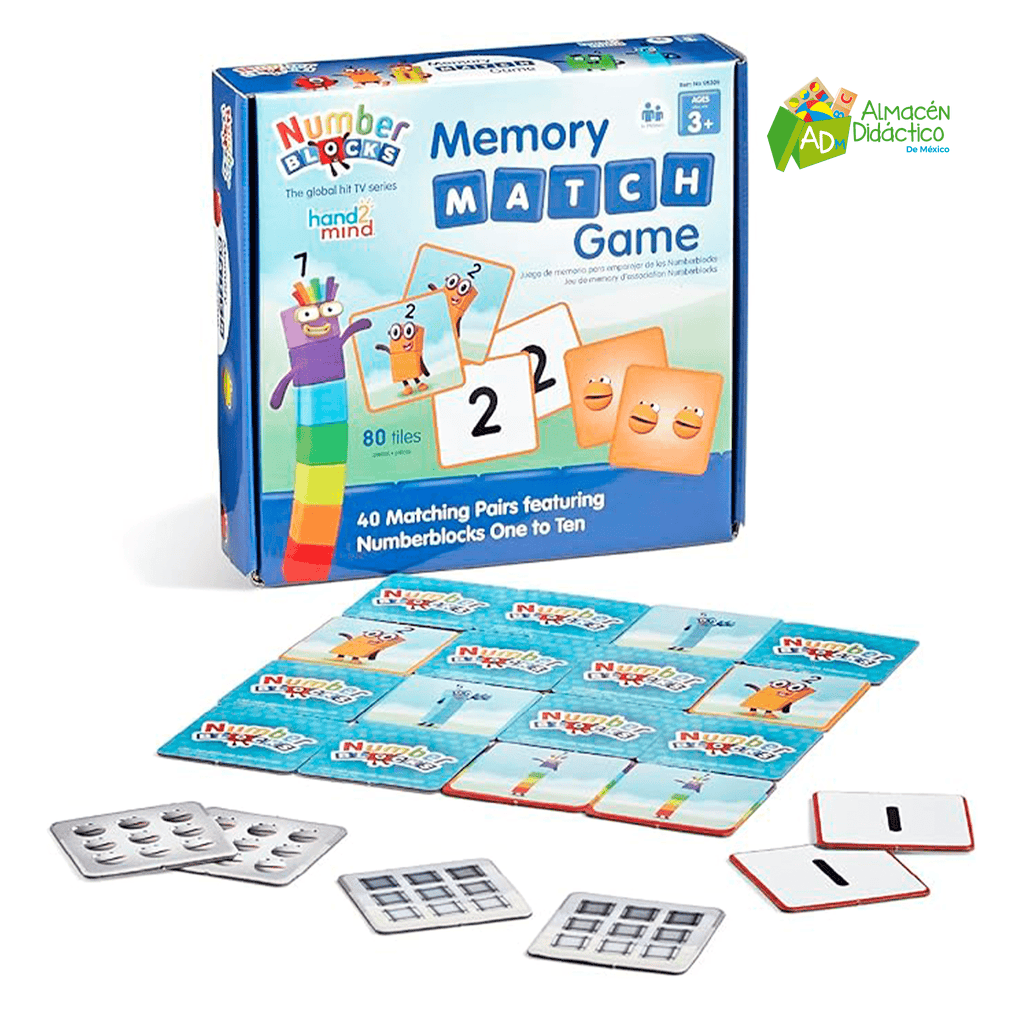 JUEGO DE MEMORIA NUMBERBLOCKS