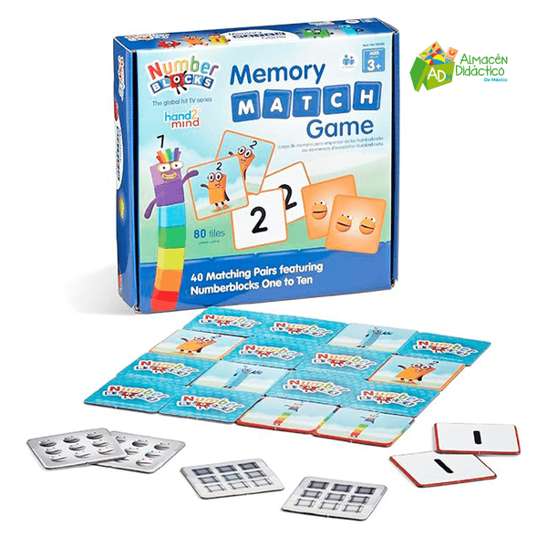 JUEGO DE MEMORIA NUMBERBLOCKS