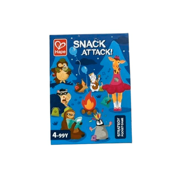 JUEGO DE CARTAS SERPIENTE AL ATAQUE - SNACK ATTACK