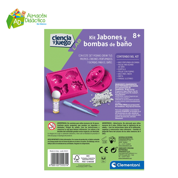 KIT JABONES Y BOMBAS DE BAÑO