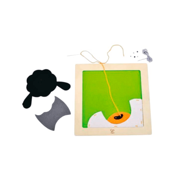 Kit bordado de oveja lanuda Hape