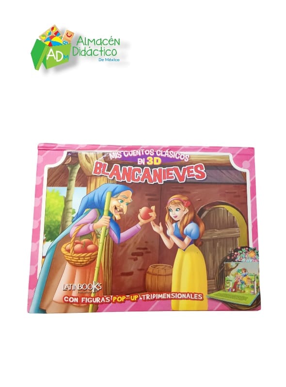 LIBRO -3D BLANCANIEVES