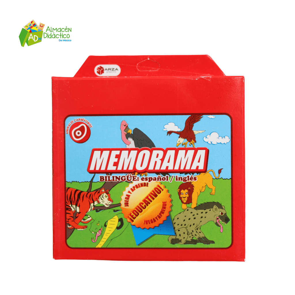 MEMORAMA GRANDE ANIMALES CARNIVOROS