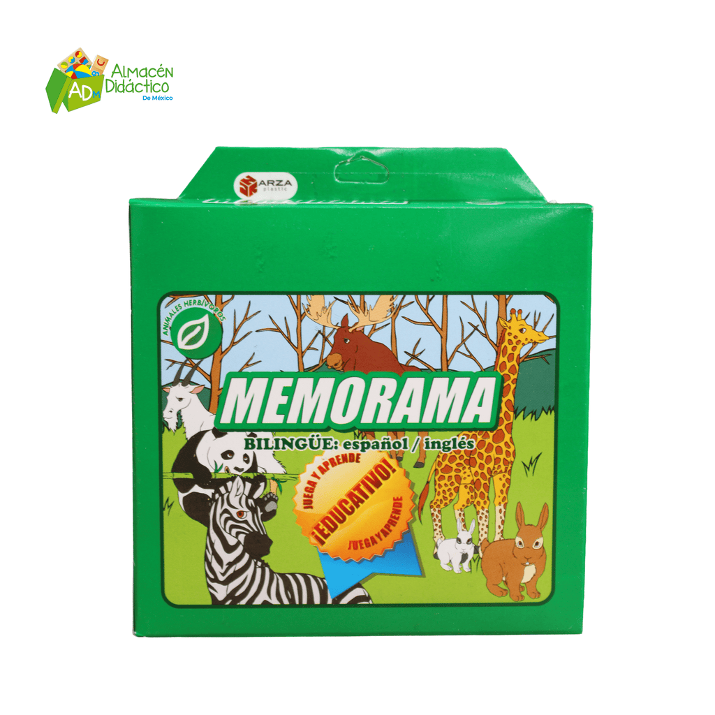 MEMORAMA GRANDE ANIMALES HERBIVOROS