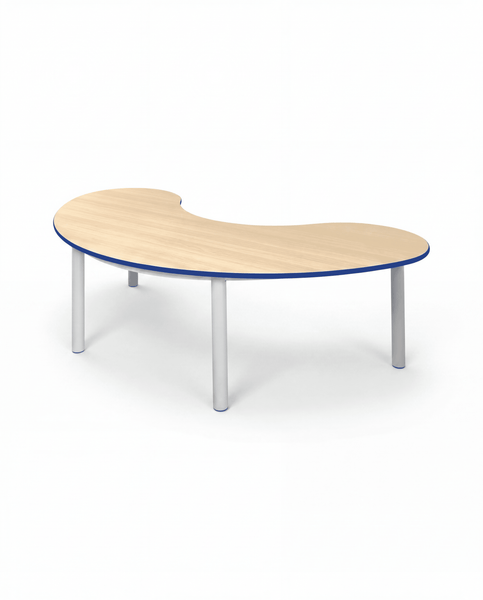 MESA MEDIA LUNA ESTRUCTURA TUBULAR (SOBRE PEDIDO)