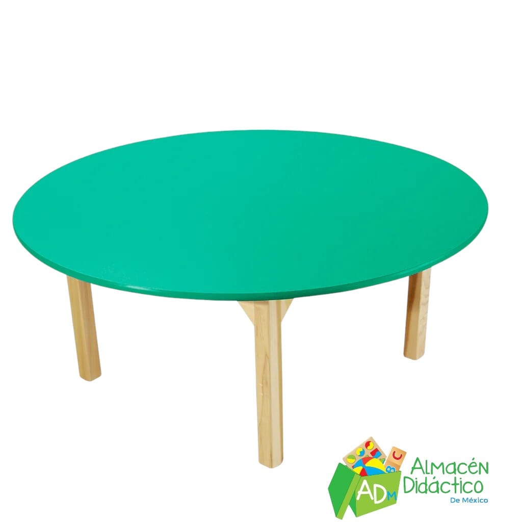 MESA REDONDA MADERA