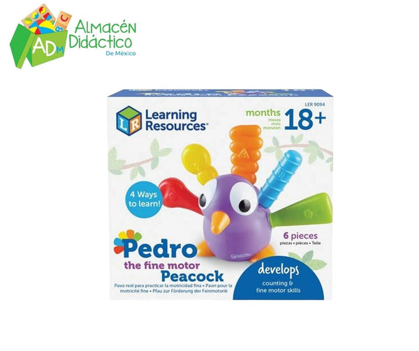 PAVO REAL MOTRICIDAD FINA / PEDRO TEHE FINE MOTOR PEACOOCK