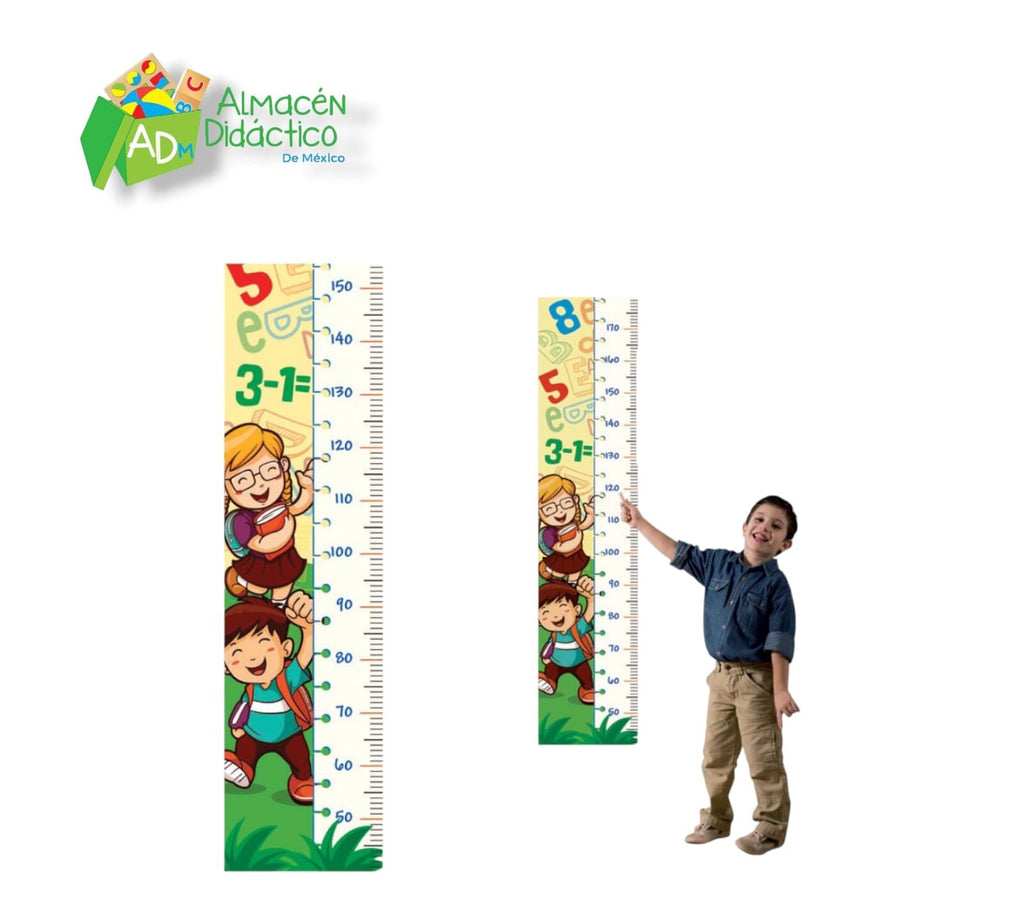 REGLA PARA MEDIR TU ESTATURA