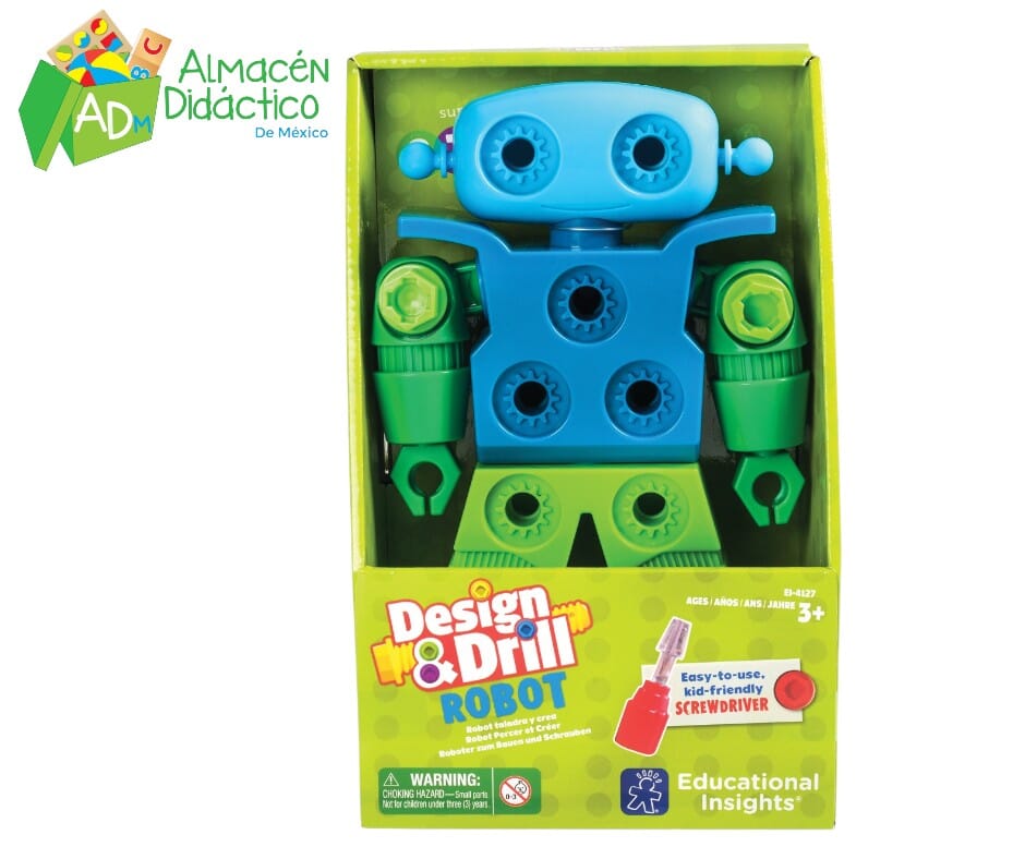 ROBOT STEM TALADRA Y CREA / DESIGN DRILL ROBOT