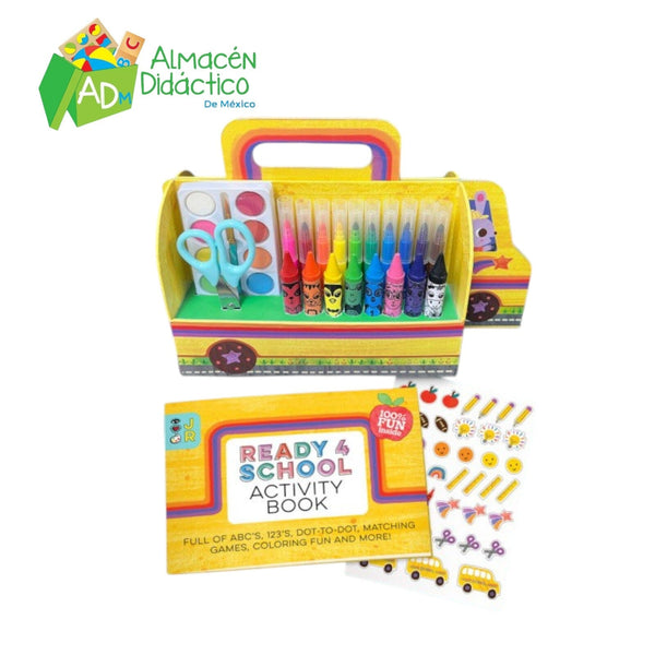 SET LISTO PARA LA ESCUELA / REDY SHOOL ART SET