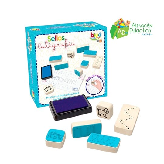 SELLOS CALIGRAFIA 9 PIEZAS