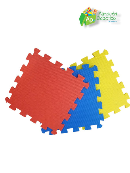 TAPETE DE FOAMY LISO COMBINADO