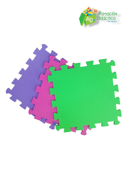 TAPETE DE FOAMY LISO COMBINADO