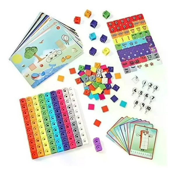 CONJUNTO DE ACTIVIDADES MATHLINK CUBES NUMBERBLOCKS DEL 1 AL 10