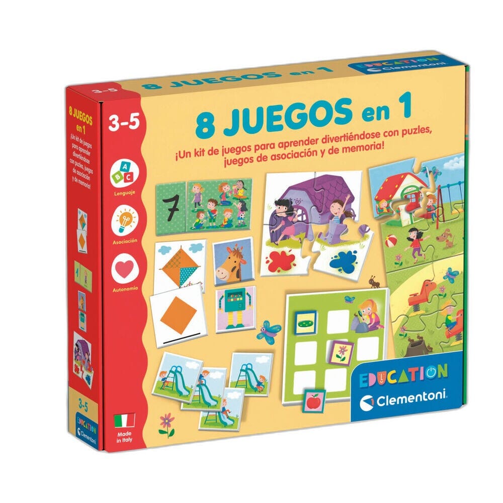 8 JUEGOS EN 1