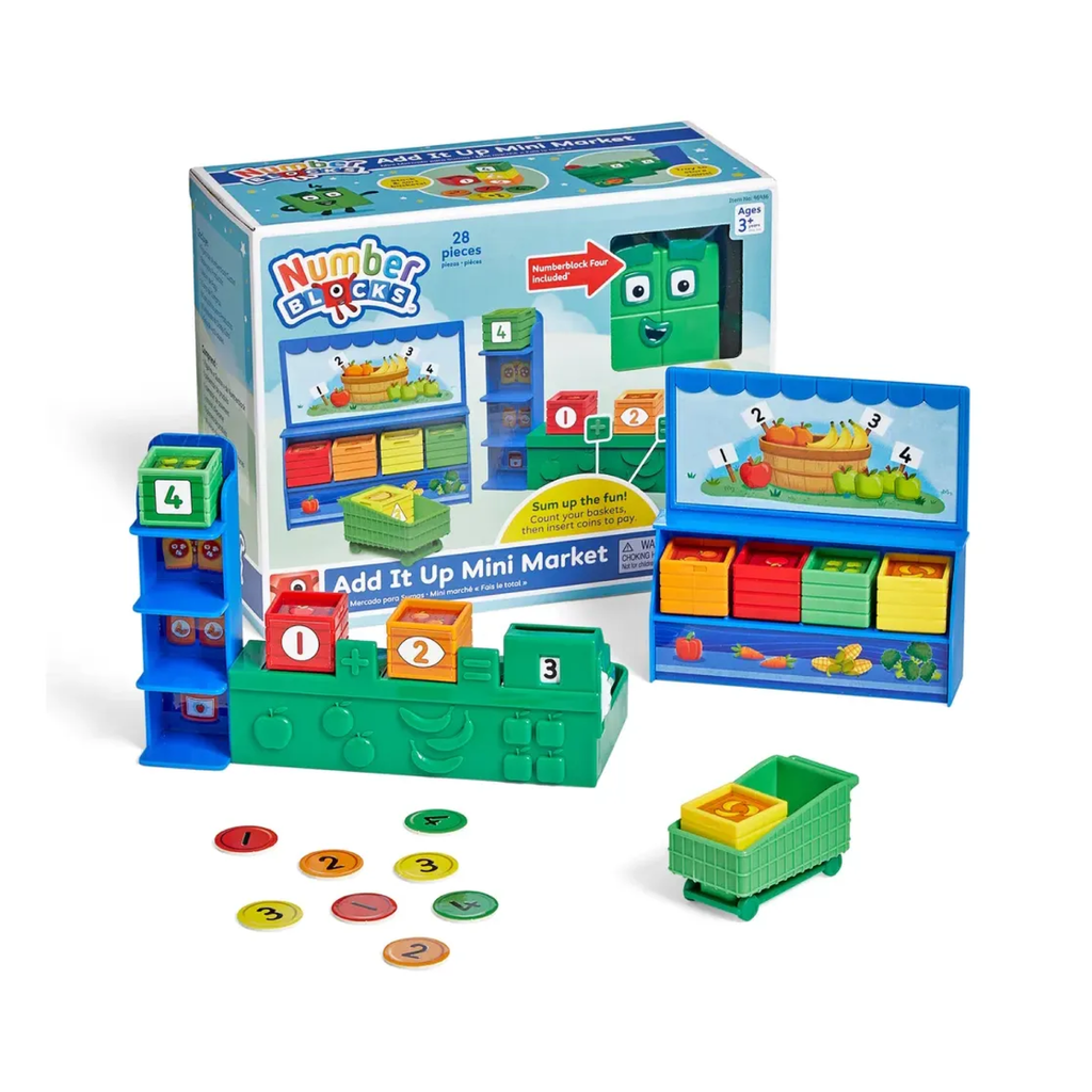 JUEGO DE MINIFIGURAS MERCADO NUMBERBLOCKS ADD IT UP