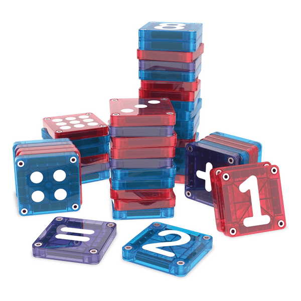 MAGNA-TILES MICROMAGS APRENDER NÚMEROS 56 PZS