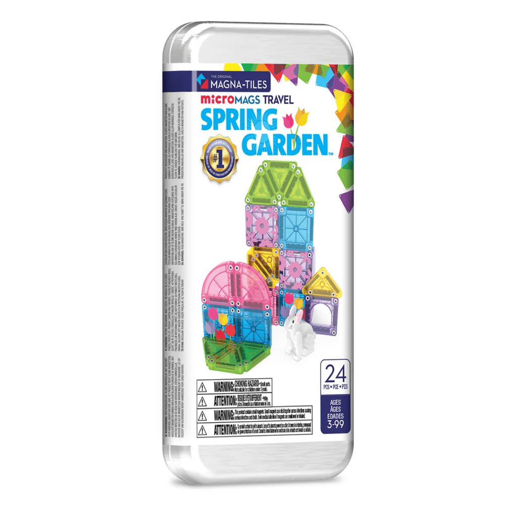 MAGNA-TILES MICROMAGS JARDÍN PRIMAVERAL 24 PZS