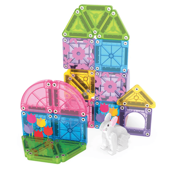MAGNA-TILES MICROMAGS JARDÍN PRIMAVERAL 24 PZS