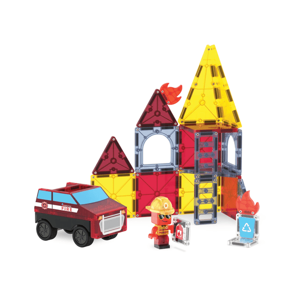MAGNA-TILES FIRE RESCUE SET