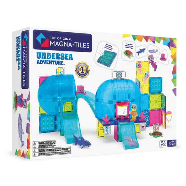 MAGNA-TILES UNDERSEA ADVENTURE SET 58 PZS