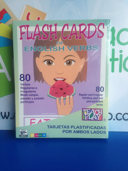 FLASH CARDS ENGLISH VERBS