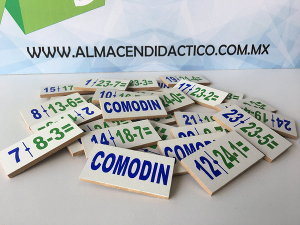 DOMINO DE MADERA RESTAS