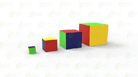 CUBO QUATRICOLOR
