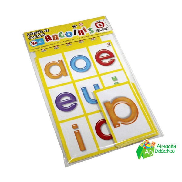 LOTERIA ARCOIRIS DE VOCALES