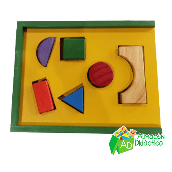 CAJA GEOMETRICA DE MADERA